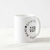 Mug Geek de bande de marquage (Devant droit)