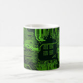 Mug Geek de la carte de circuit électronique Nerd PCB (Centre)