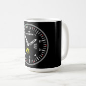 Mug Geek de l'aviation pilote Altimeter (Devant droit)