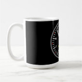 Mug Geek de l'aviation pilote Altimeter (Gauche)