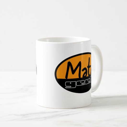Mug Geek de maths (Devant droit)