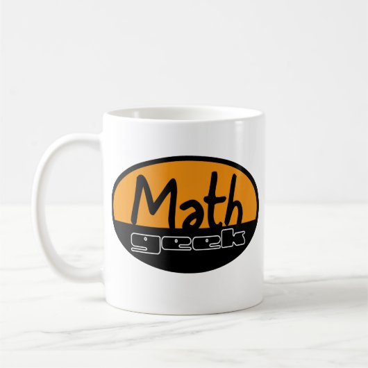 Mug Geek de maths (Gauche)