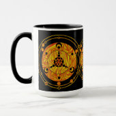 Mug Geek étranger Drinkware de SciFi d'art de cercle (Gauche)
