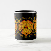 Mug Geek étranger Drinkware de SciFi d'art de cercle (Centre)