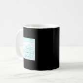Mug Géek Informatique Manger Dormir Skateboard Répéter (Devant gauche)