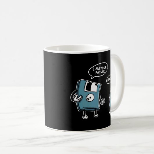 Mug Geek Informatique Usb Diskette (Devant droit)