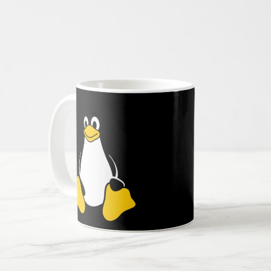 Mug Geek Nerd Linux Tux Penguin Open Source (Devant gauche)