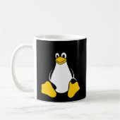 Mug Geek Nerd Linux Tux Penguin Open Source (Gauche)