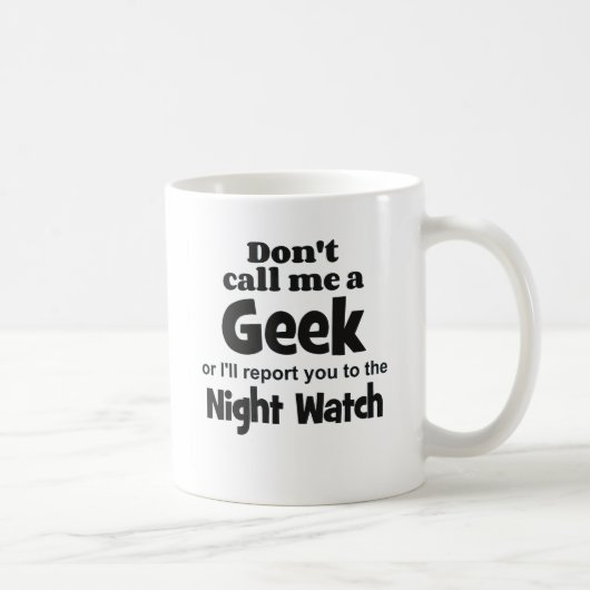 Mug Geek Night Watch bf (Droite)