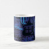 Mug Geek Sortie carte de circuit électronique Nerd PCB (Centre)