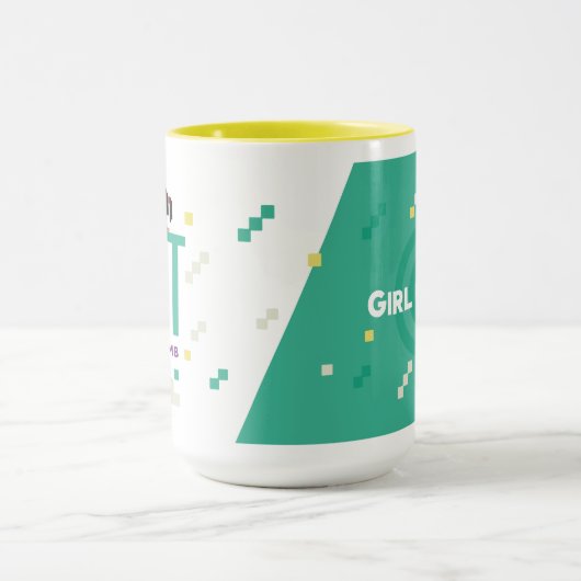 Mug Geek X : Ascensez à mesure que vous grimpez 15 oz  (Centre)