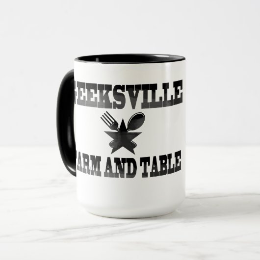 Mug Geeksville Caffeinater (Devant gauche)