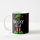 Mug Geeky Elf Family Matching Group Christmas Geek (Gauche)