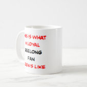 Mug geelong fan, loyal (Devant gauche)