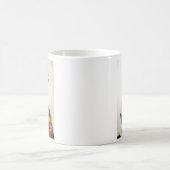 Mug Geisha japonais avec kimono bleu (Centre)