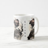Mug Geisha japonaise (Devant droit)