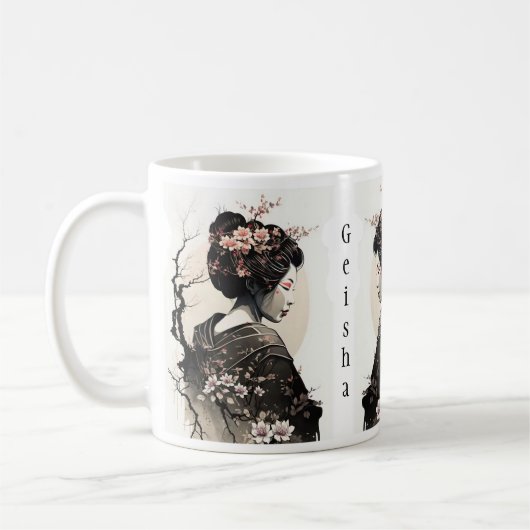 Mug Geisha japonaise (Gauche)