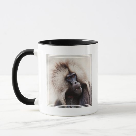 Mug Gelada Baboon, Éthiopie (Gauche)