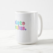 Mug Gelato Genius. (Devant droit)