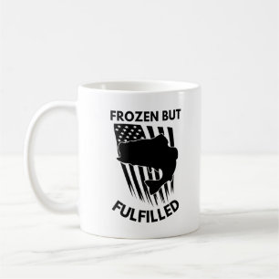 Mug Gelée, mais remplie Pêche à la glace