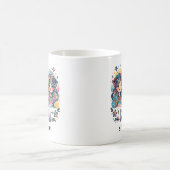 Mug Gémeaux Coloré Astrologie Zodiaque Personnalisé (Centre)