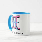 Mug Gémeaux et Poissons PkBl (Devant gauche)