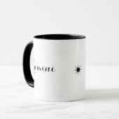 Mug Gémeaux Symbole Jumeau Astrologie (Devant gauche)