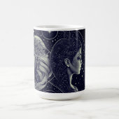 Mug Gémeaux zodiaque noir et or (Centre)
