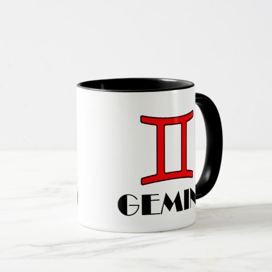 MUG GEMINI (Devant droit)