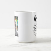 Mug Gemini Twins Couleur et noir et blanc Horoscope (Centre)