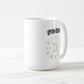 Mug gemini zodiac (Devant droit)