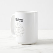 Mug gemini zodiac (Devant gauche)