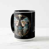 Mug Gemini Zodiac Art for May 21–June 20  (Devant gauche)