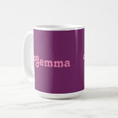 Mug Gemma (Devant gauche)