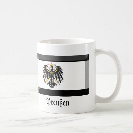 Mug Gemme de drapeau de Preussen (Droite)