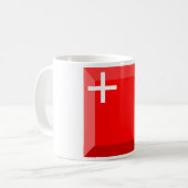 Mug Gemme de drapeau de Schwyz (Devant gauche)