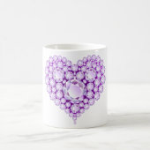 Mug Gemmes cardiaques d'méthyste (Centre)