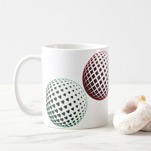 Mug Gemmes géométriques (Avec donut)