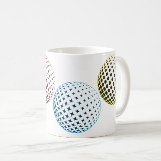 Mug Gemmes géométriques (Devant droit)