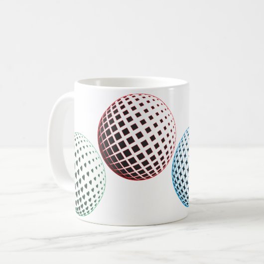 Mug Gemmes géométriques (Devant gauche)