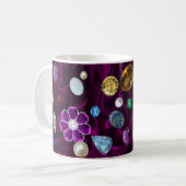 Mug Gemmes sur le velours (Devant gauche)