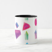 Mug Gems Aquarelle Couleurs Colorées de la Galaxie (Centre)