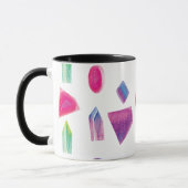 Mug Gems Aquarelle Couleurs Colorées de la Galaxie (Gauche)