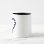 Mug Gemstone Sapphire Coeur Bleu (Centre)