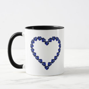 Mug Gemstone Sapphire Coeur Bleu