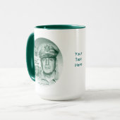 Mug Gen. MacArthur I sont retournés (la copie verte) (Devant gauche)