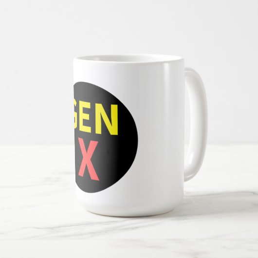 Mug Gen X (Devant droit)