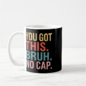 Mug Gen Z Bruh Enseignants De La Journée De Test Vous (Gauche)