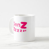Mug Gen Zzzzz – Humour de Gen Z Endormi (Devant gauche)