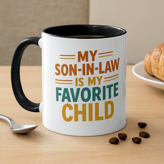 Mug Gendre drôle est l'enfant préféré